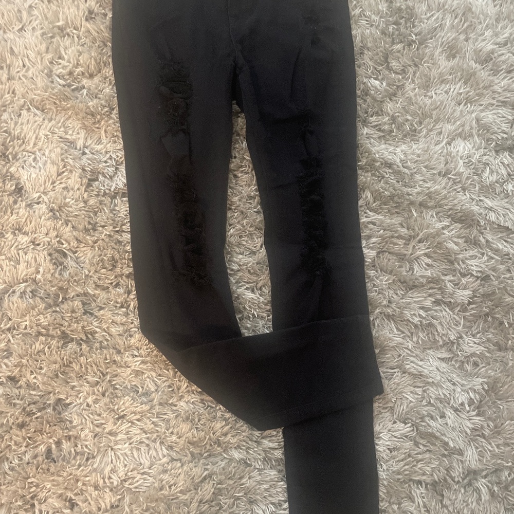 Black Ripped Jeans